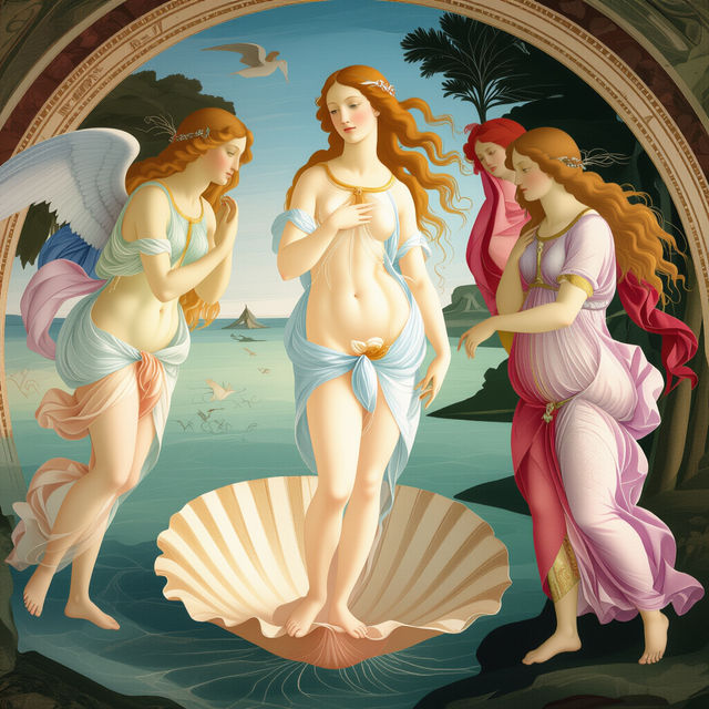 Botticelli Art - AI Generated gallery