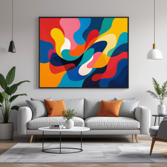 Art For Living Room - AI Generated gallery