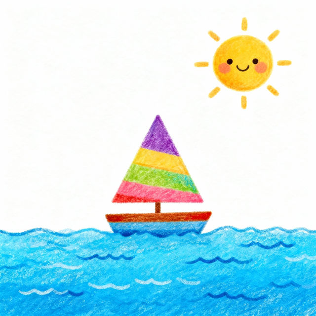 Boat Drawings For Kids gallery
