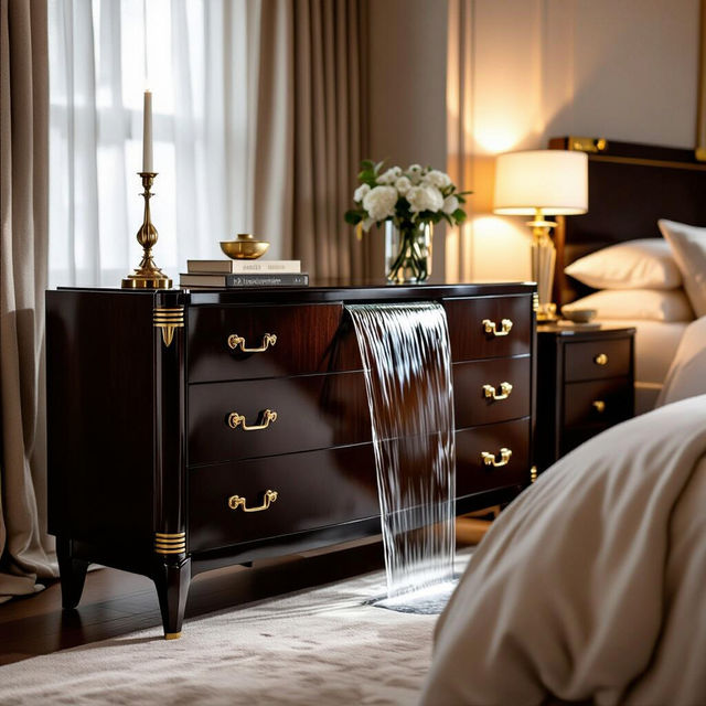 Art Deco Waterfall Dresser gallery