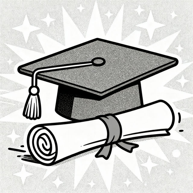 Easy Graduation Drawings gallery
