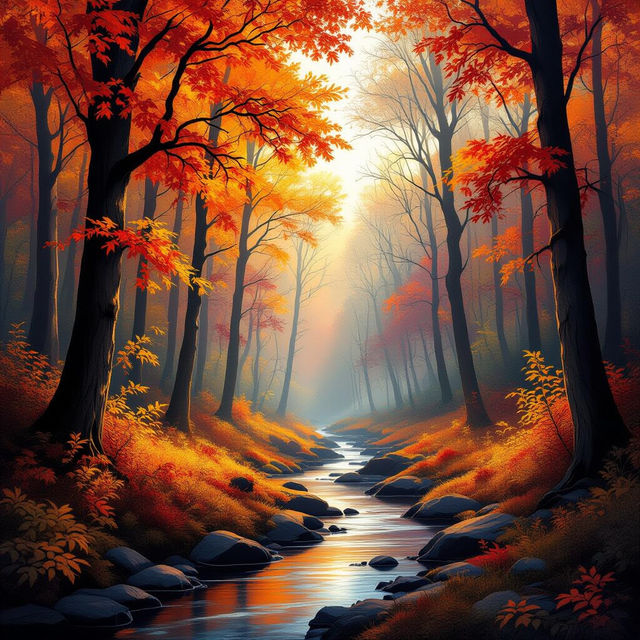 Fall Forest Wallpapers gallery