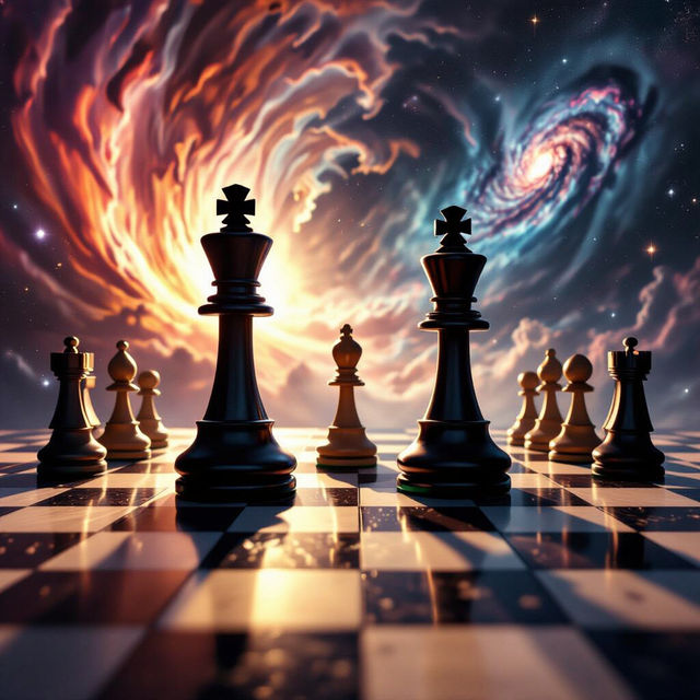 Chess Wallpaper - AI Generated gallery