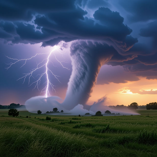 Scary Tornado Pictures - AI Generated gallery