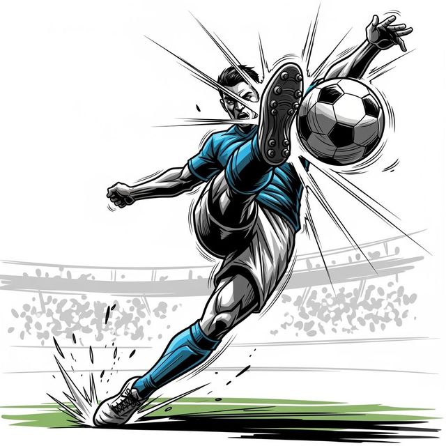 AI-Generated Football Drawings Gallery gallery