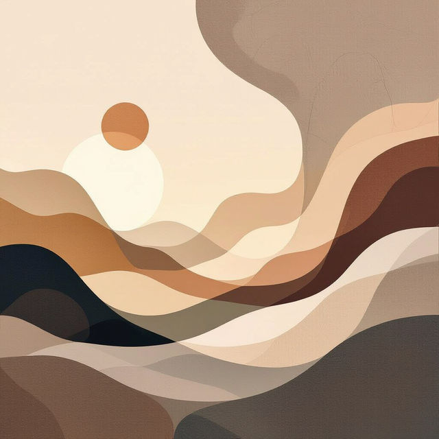 Organic Modern Art - Created with AI gallery