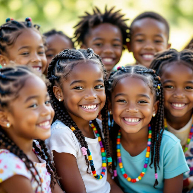 Beads Black Kids Braids Hairstyles Pictures gallery