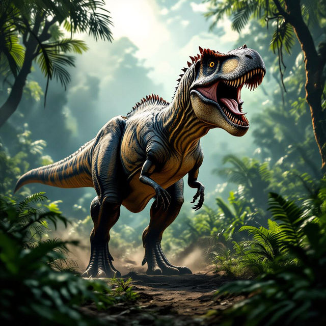 Allosaurus Art - AI Generated gallery