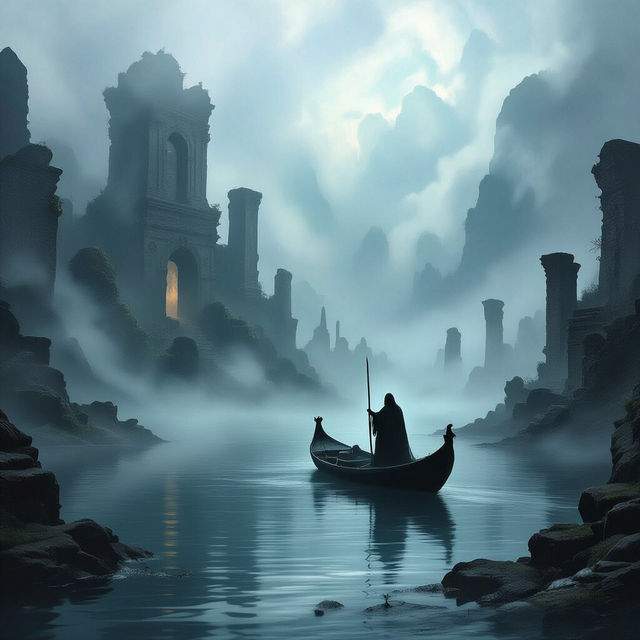 Acheron Wallpaper - AI Generated gallery