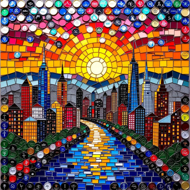 Bottlecap Art gallery