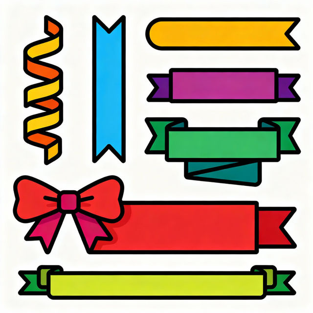 Ribbon Clip Art gallery