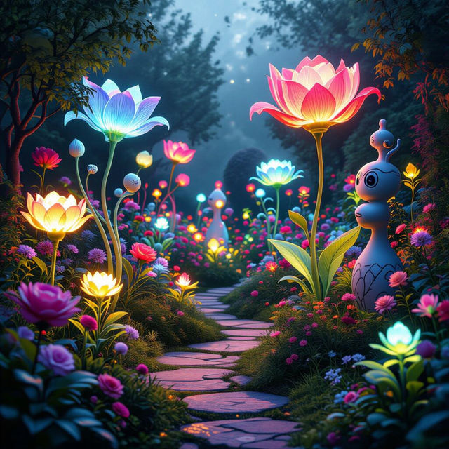 AI Art Garden gallery