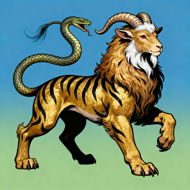 Chimera Drawings - Made With AI gallery