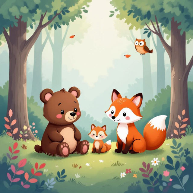 Woodland Nursery Wallpaper gallery
