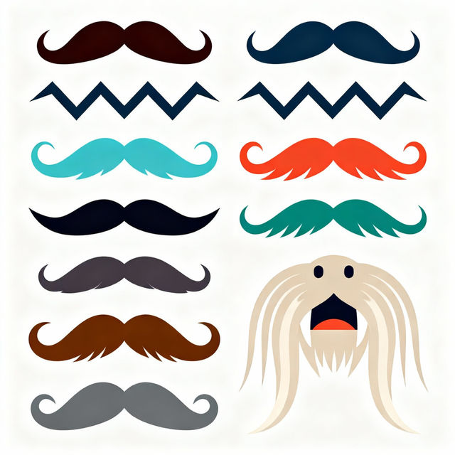 Mustache Clip Art gallery