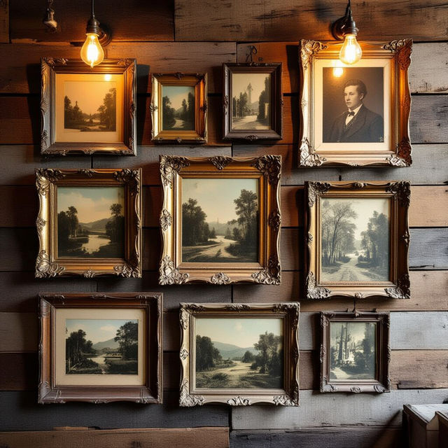 Used Picture Frames - AI Generated Art gallery