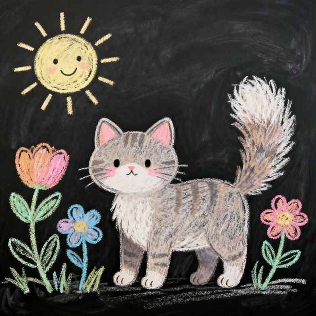 Cute Chalk Drawings gallery
