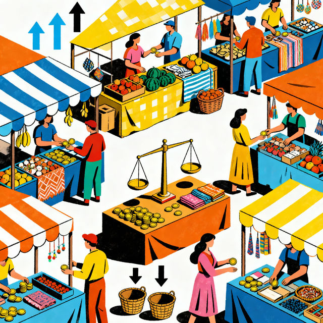 Market Economy Drawings gallery