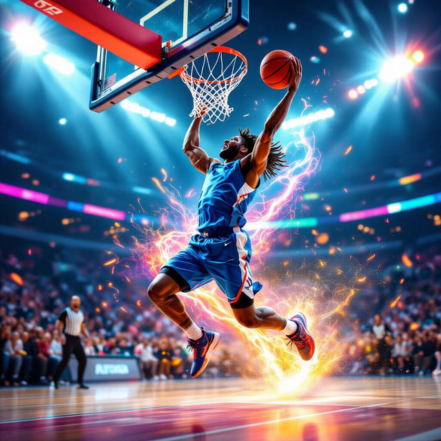 Basketball Art - Made With AI gallery