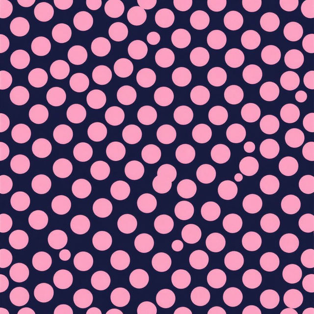 Pink Polka Dot Wallpaper - AI Generated Designs gallery
