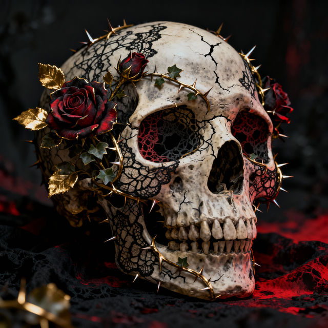 Drawing Of A Skull gallery