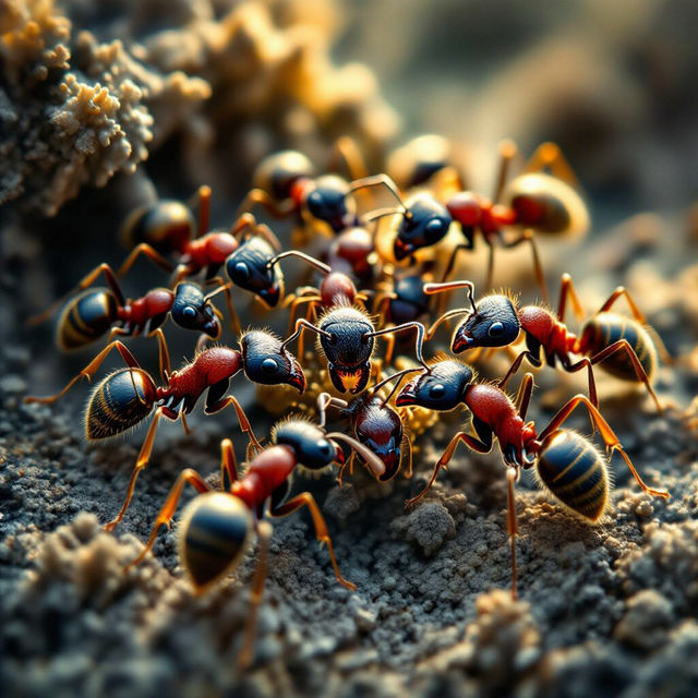 Pictures of Ants - AI Generated Art gallery