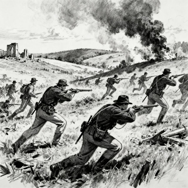 Battle of Antietam Drawings gallery