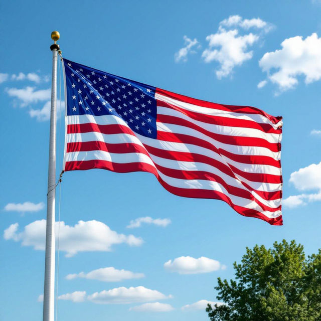 Pictures Of American Flags gallery