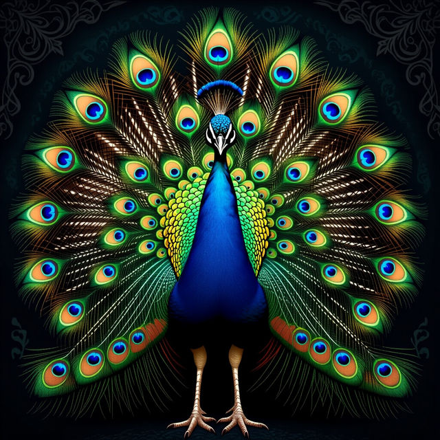 Stunning Peacock Wallpaper Designs gallery