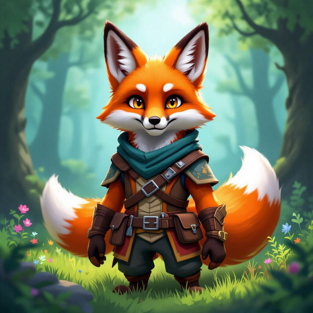 Fursona Art - Created with AI gallery