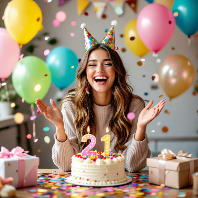 Happy 21st Birthday Girl Images gallery