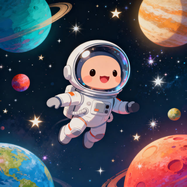 Cartoon Astronaut Drawings gallery