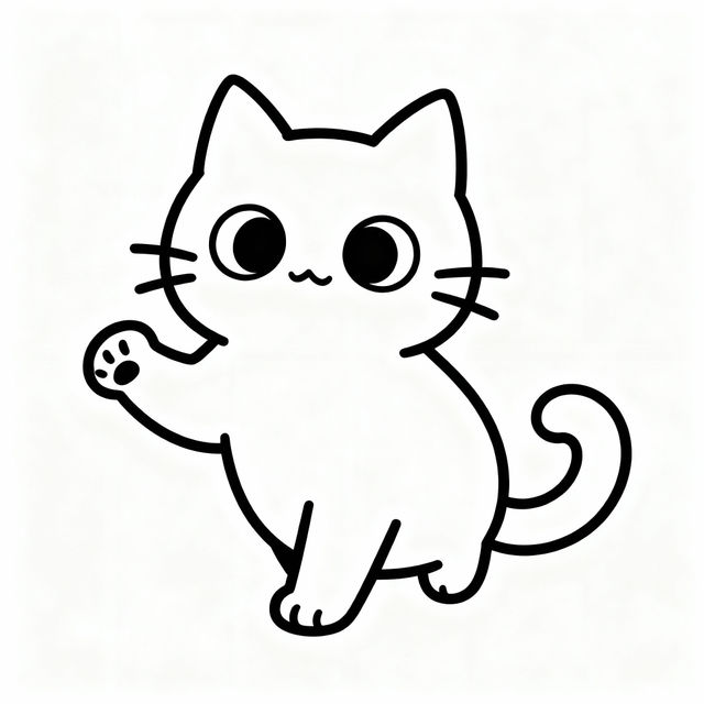 Easy Cat Drawings gallery