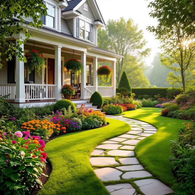 Front Yard Landscaping Pictures gallery