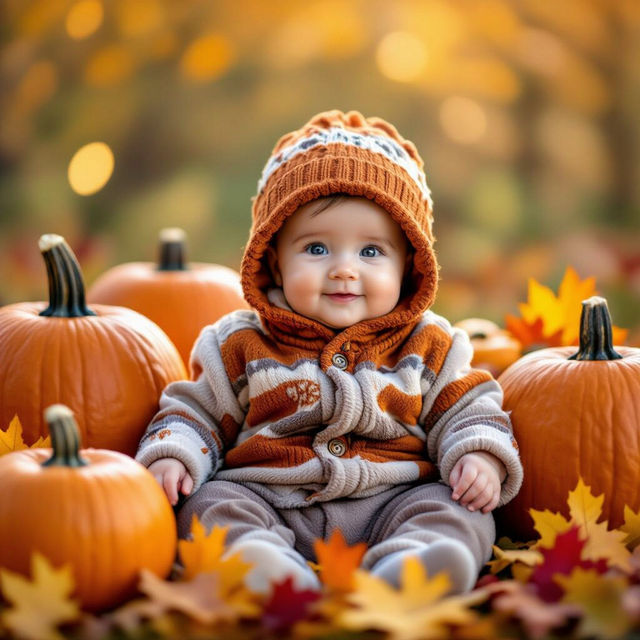 Fall Baby Picture Ideas gallery