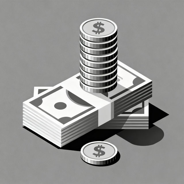 Cash Clip Art - Made With AI gallery