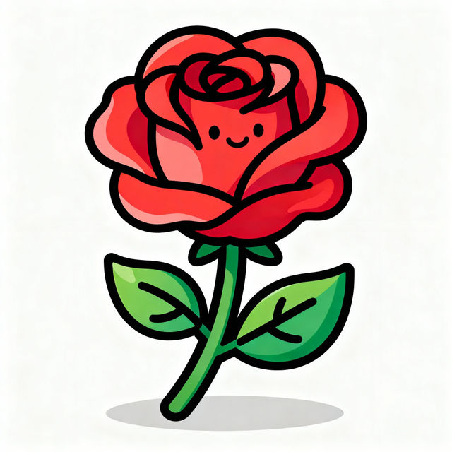 Cartoon Rose Drawings - Made With AI gallery