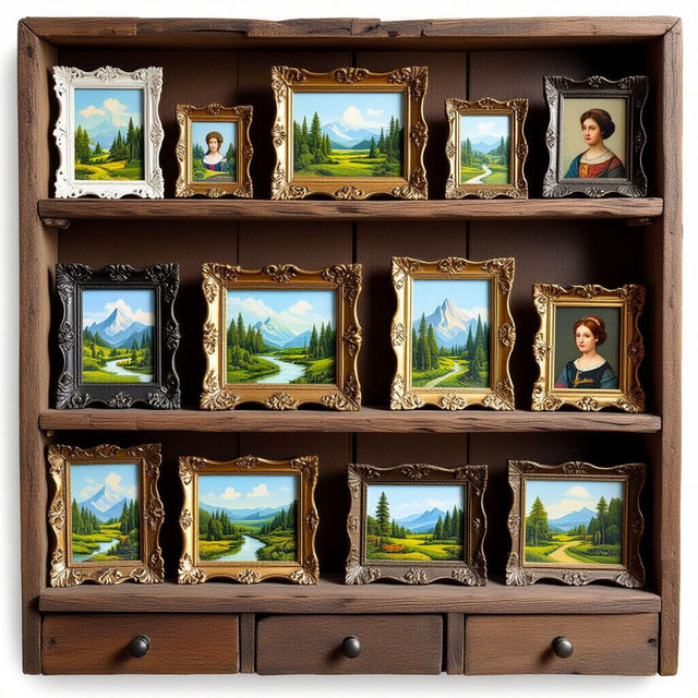 Small Picture Frames - AI Generated Art gallery