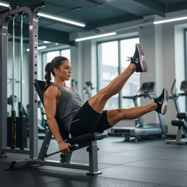 Glute Kickback Machine Gym Images gallery