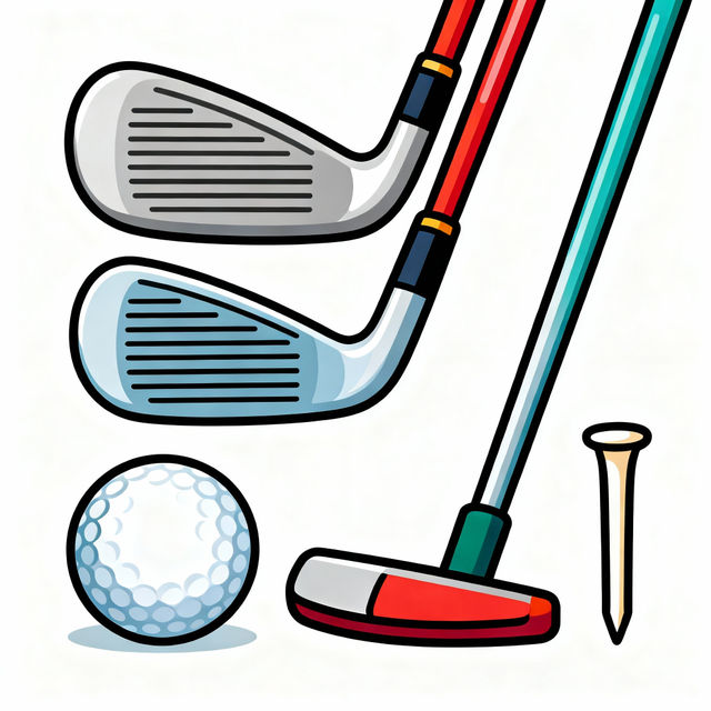 Golf Club Clip Art gallery