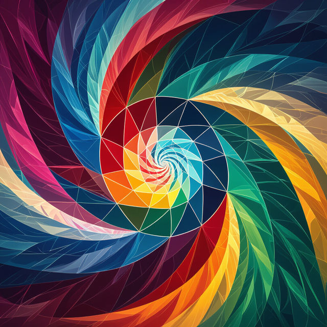 Spinning Image Art - Created With AI gallery