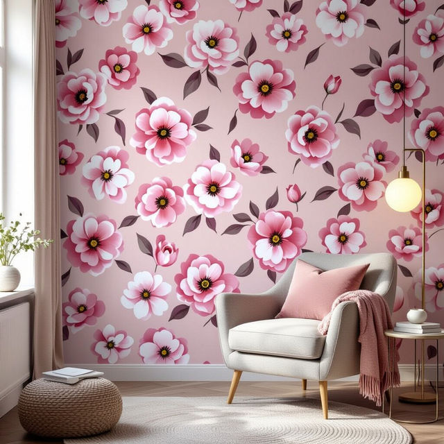 Pink Peel and Stick Wallpaper gallery