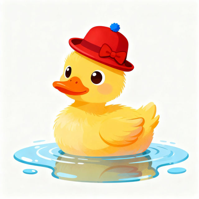 Cute Duck Drawings gallery