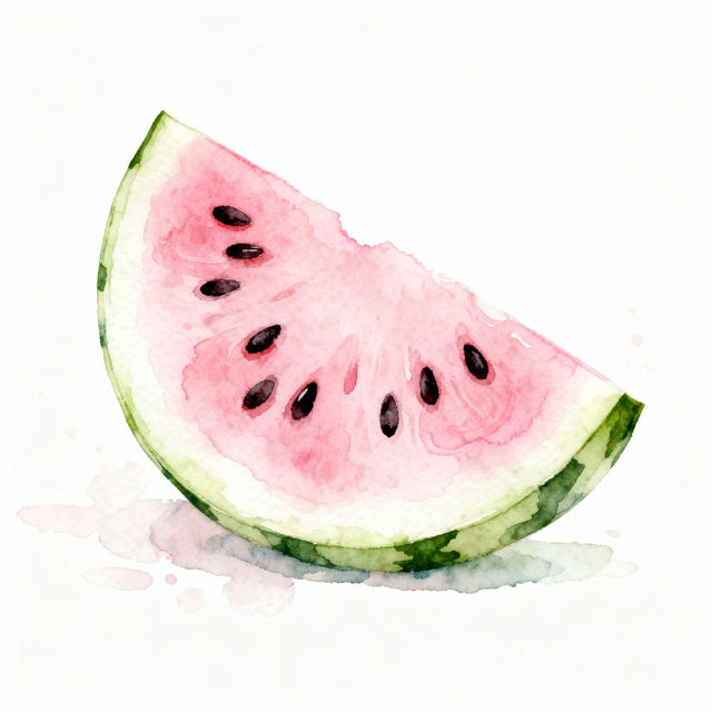 Water Melon Drawing gallery