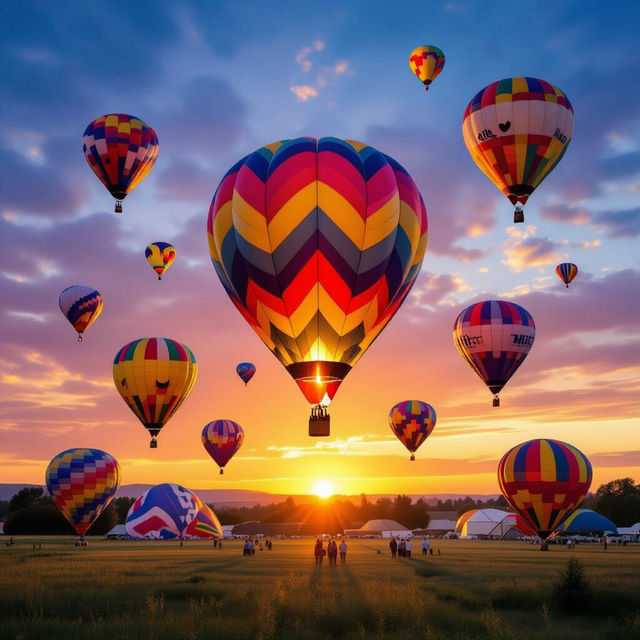 Balloons Wallpaper - AI Generated gallery