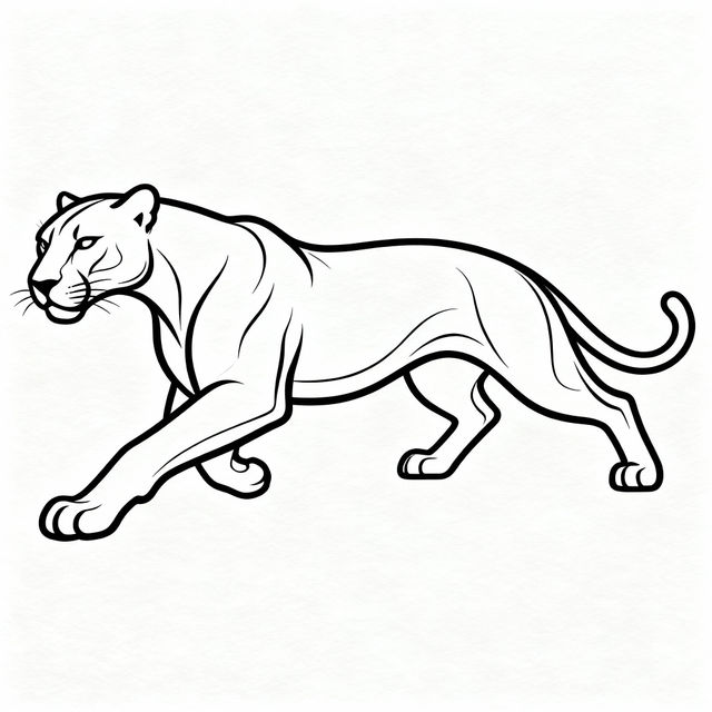 Easy Panther Drawings - Made With AI gallery