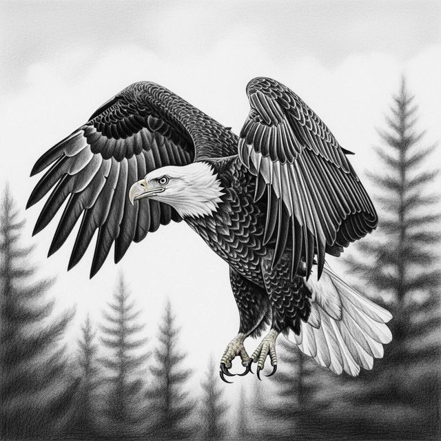 Bald Eagle Drawings gallery