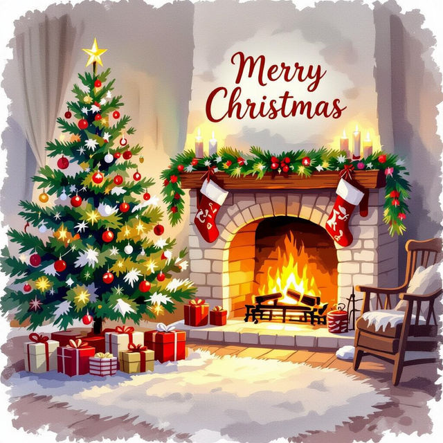 Christmas Cards Images - Made With AI gallery