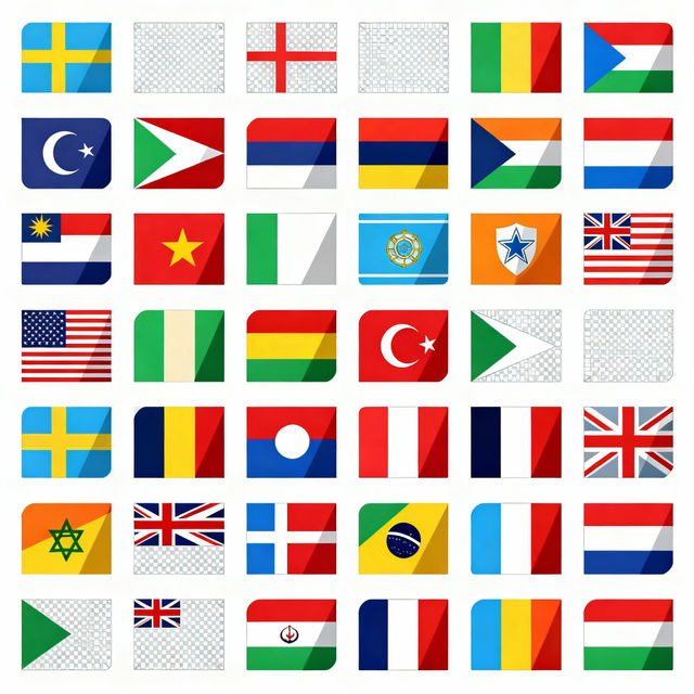 Clip Art Flags - Made With AI gallery