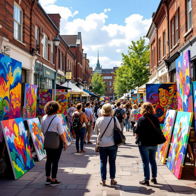 Birmingham Art Walk gallery